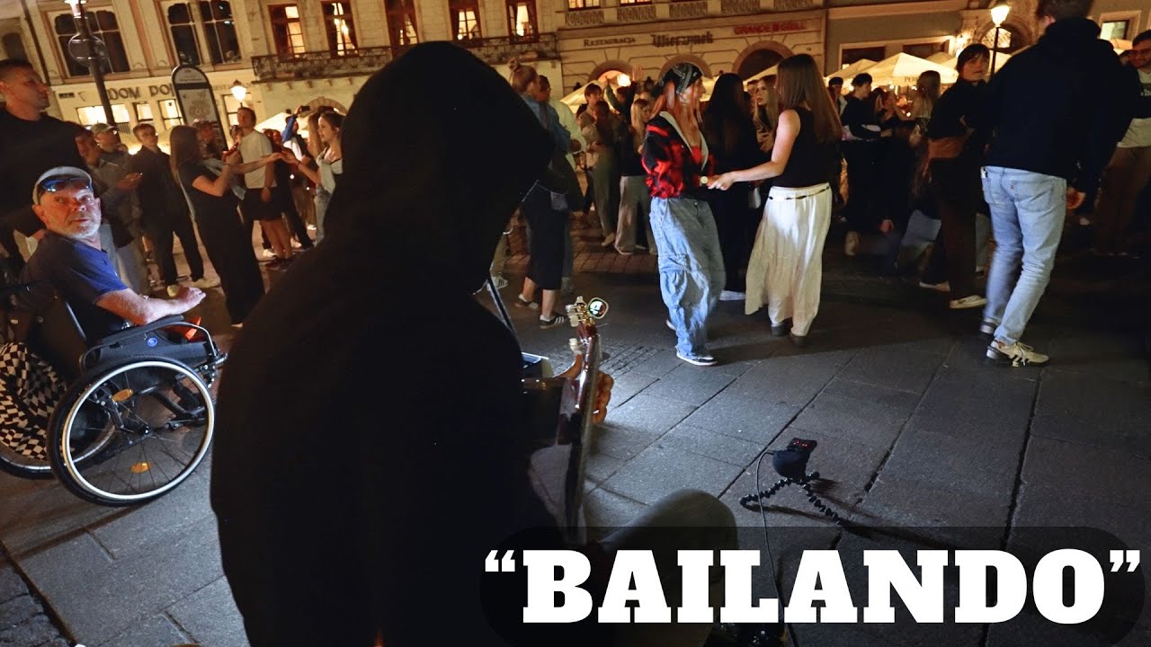 Epic BAILANDO Performance Rocks Cracow Night