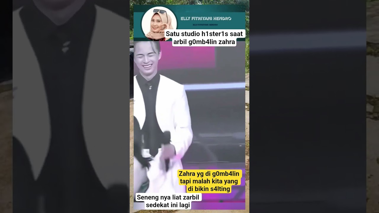 satu studio h1ster1s saat lihat arbil g0d4in zahra #zahrada7 #arbilda7  #da7indosiar