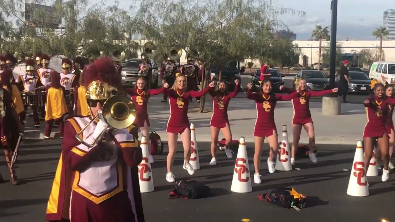 USC Parking lot rally @ Pac-12 Championship, Allegiant Stadium, Las Vegas 2022