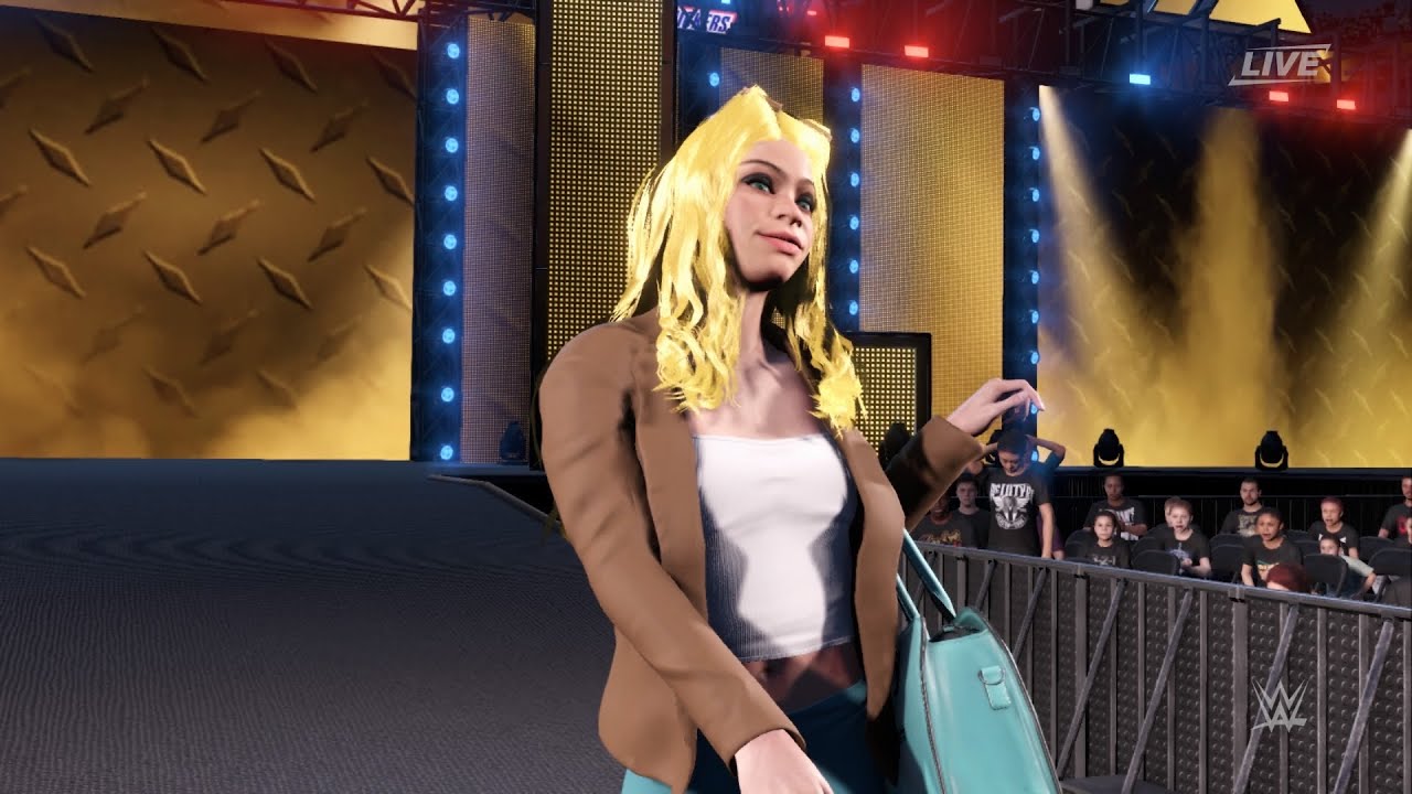 Kayla fnf vs big sister, wrestlemania 40, r1,m2