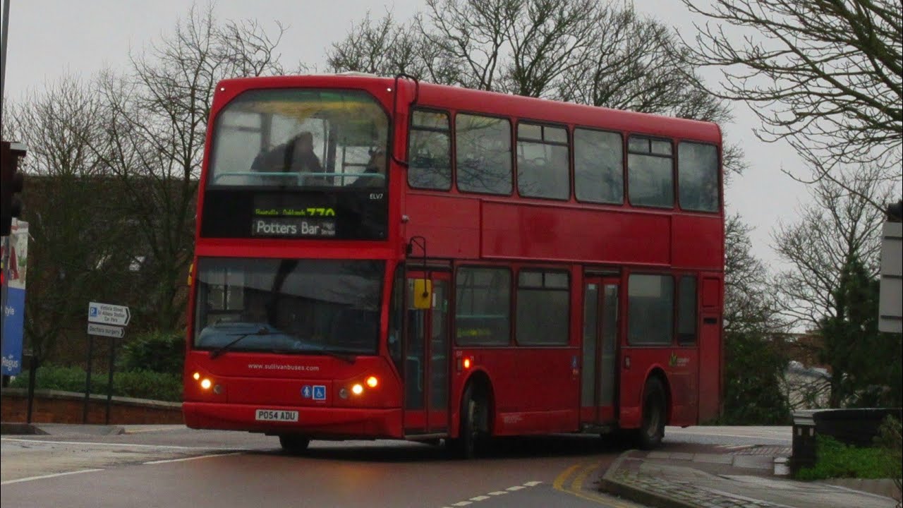 (Thrash) PO54 ADU | Sullivan | Volvo B7TL ELC Mylennium | 84 Potters Bar