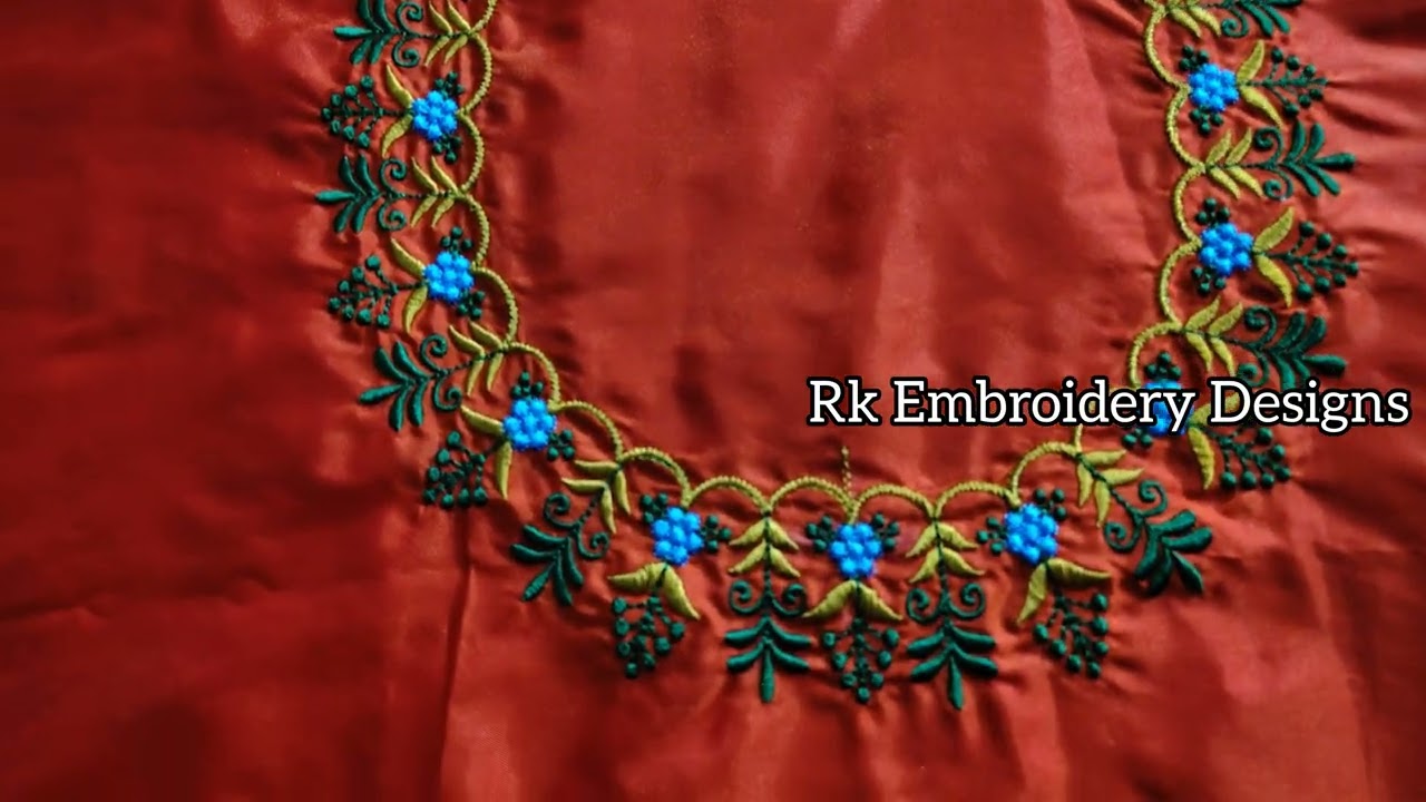 Rk Embroidery Designs # Sew machine # Indian wedding 