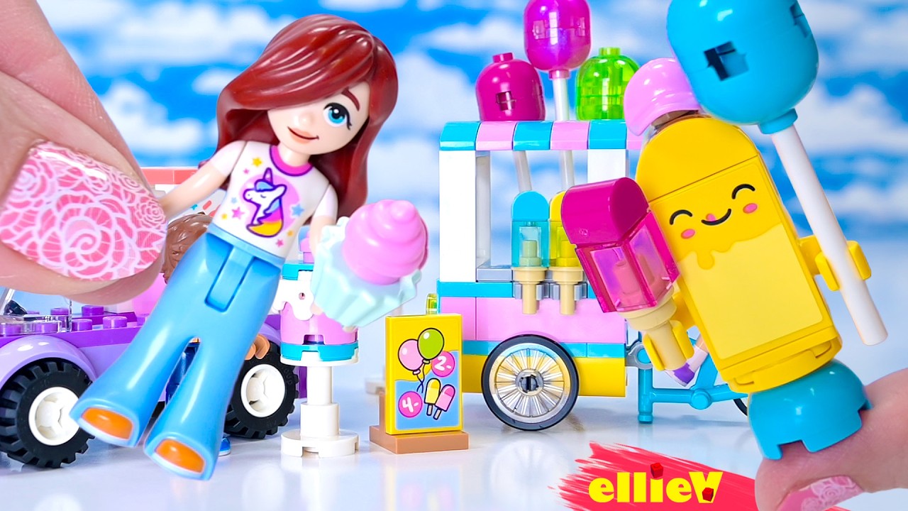 Доставка единорогов (и воздушные шарики с эскимо)! Сборка и обзор LEGO Friends