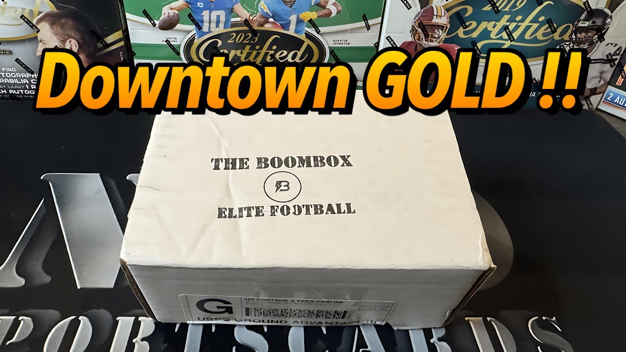 WE HIT GOLD !! The Original Boombox Elite Football - August 2025