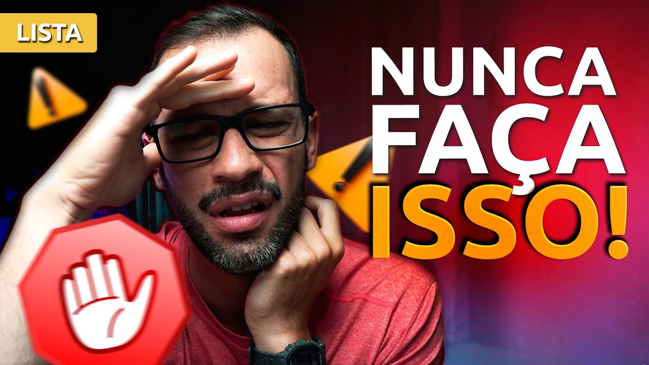 OS 10 MAIORES ERROS DO INVESTIDOR INICIANTE
