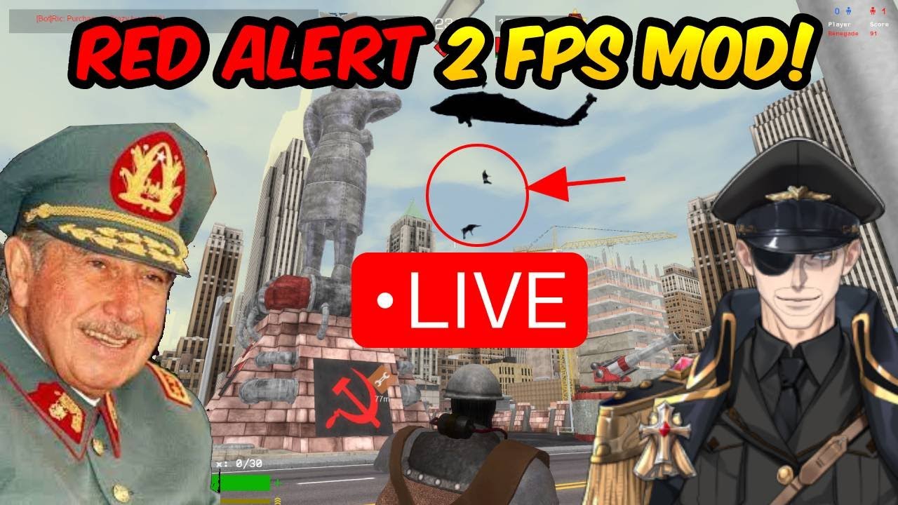 Red Alert FPS | Red Alert 2 mod | Pinochet's Top Guy