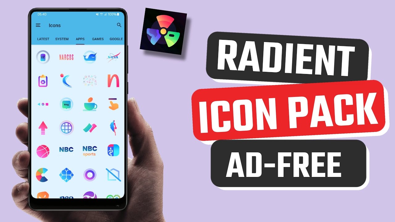 Best Free Radient Icon Pack App for Android