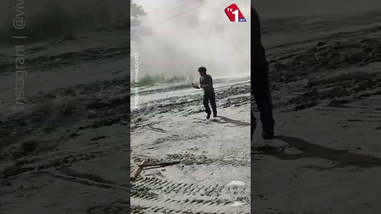 Worker Captures Dramatic Flood Footage In Nepal As Waters Sweep Through Rasuwa | TV One USA