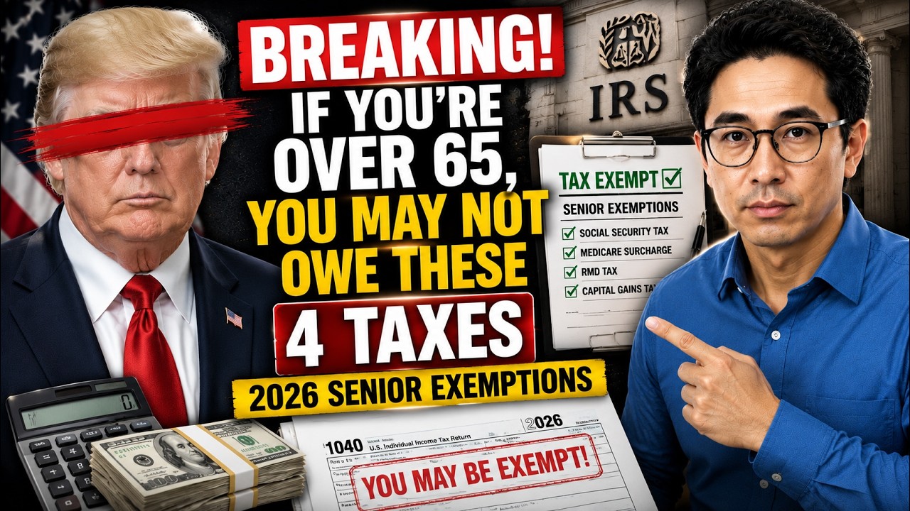 🔴 BREAKING If You're Over 65, You May Not Owe These 4 Taxes &mdash; 2026 Senior Exemptions
