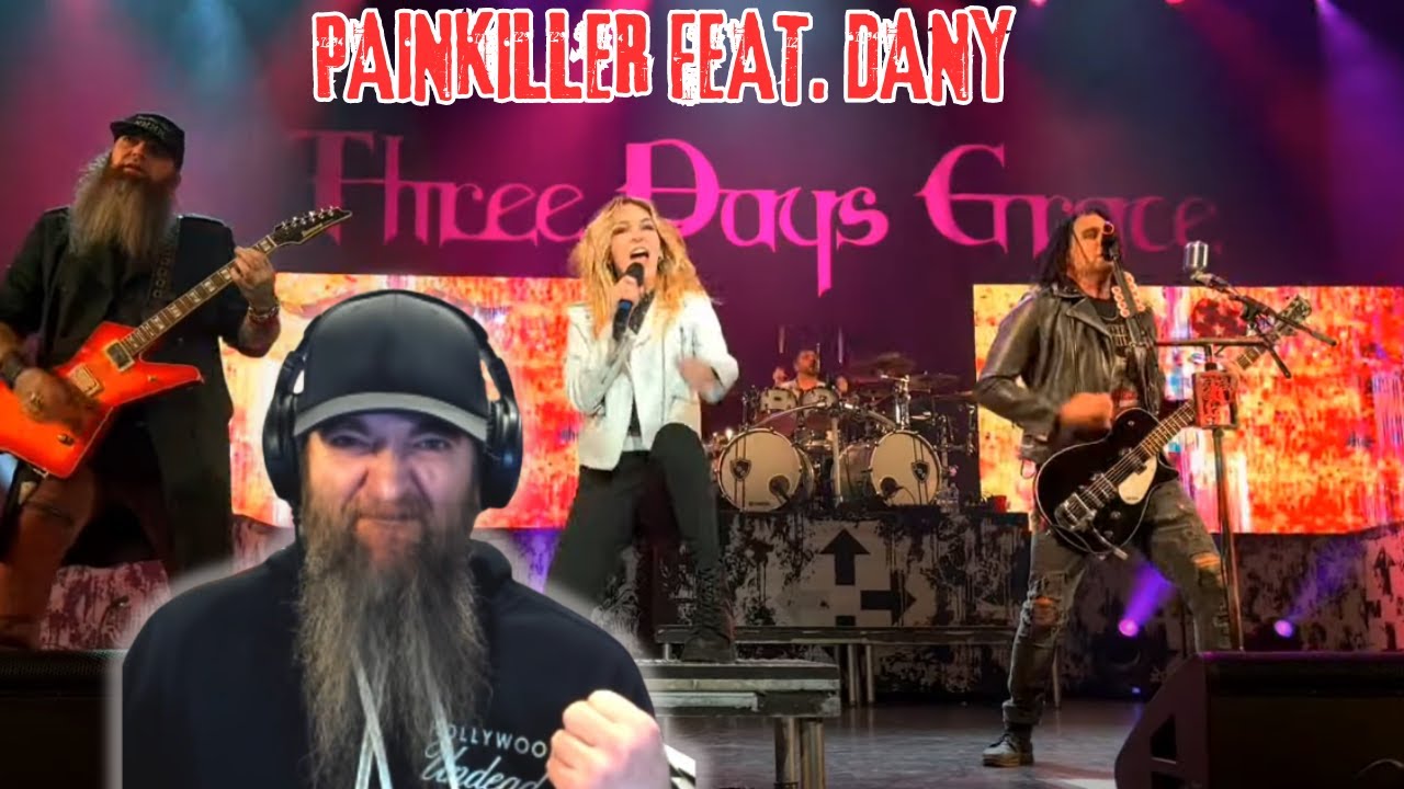 Three Days Grace - Painkiller feat. Dany of The Warning MUSIC VIDEO REACTION!