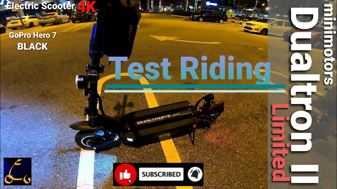 Test Riding Dualtron 2 limited / Setapak Area / Gopro Hero 7 Black / 4K 30fps Superview