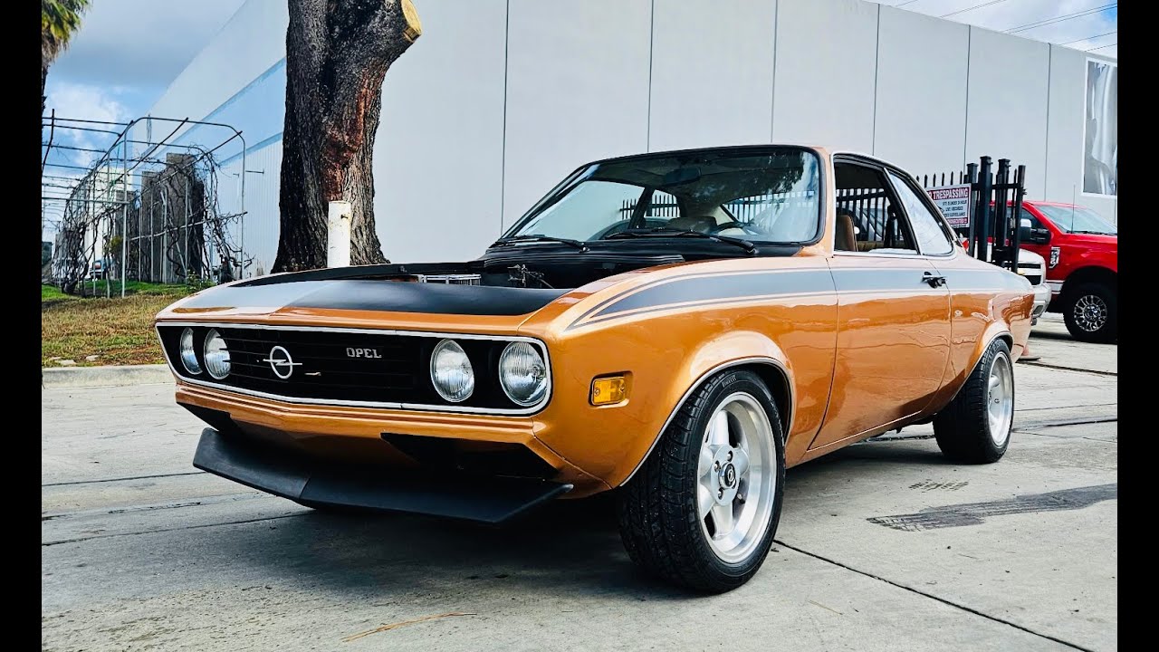 Opel Manta Rallye 1974 года от DRIVEN.co