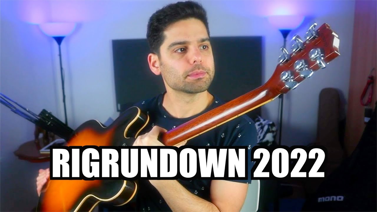 RIG RUNDOWN 2022 | My Guitars, Pedals, Picks, and Video Setup