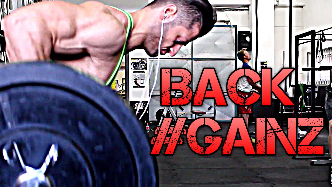 Vorgebeugtes Rudern! #backgainz