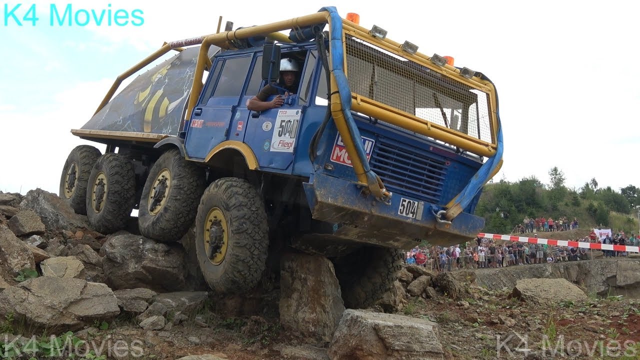 8X8 Tatra truck in Truck trial in Tegau Germany 2017 | participant no. 504