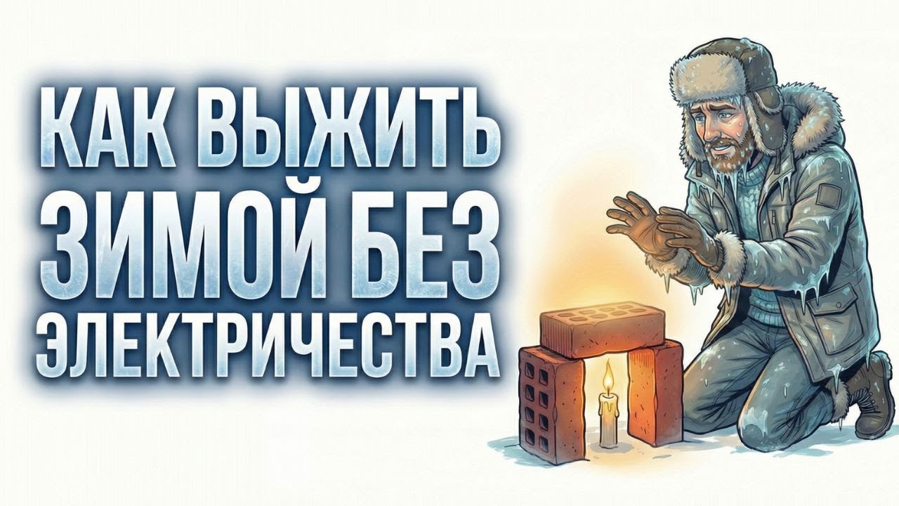 Ты не знаешь как ВЫЖИТЬ ЗИМОЙ Без Электричества