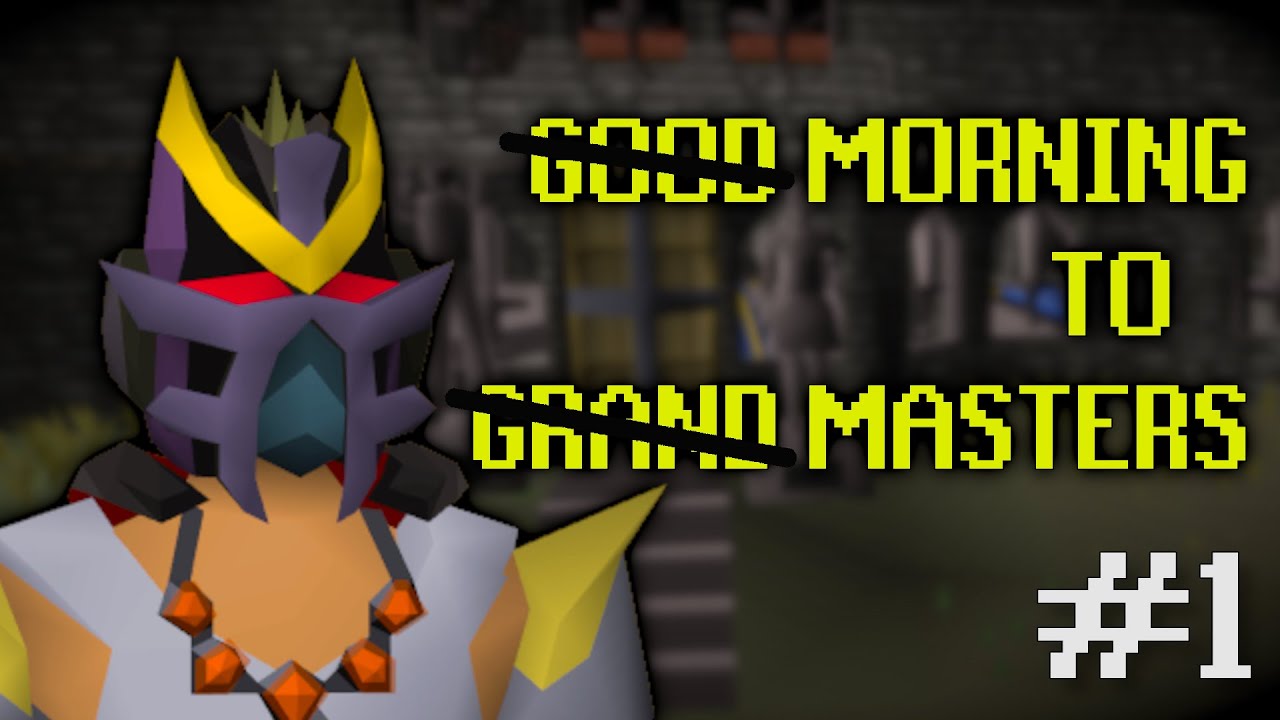 Morning to Master #1 - I GOT THE RAREST PET - OSRS Ironman