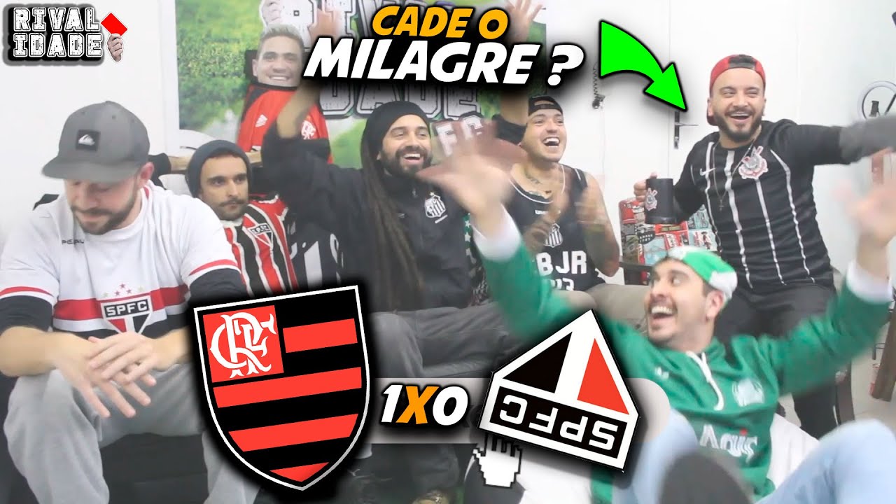 React Flamengo 1x0 São Paulo | Melhores momentos | semifinal Copa do Brasil