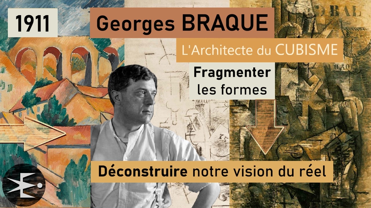 Georges BRAQUE (1911) l'architecte du cubisme