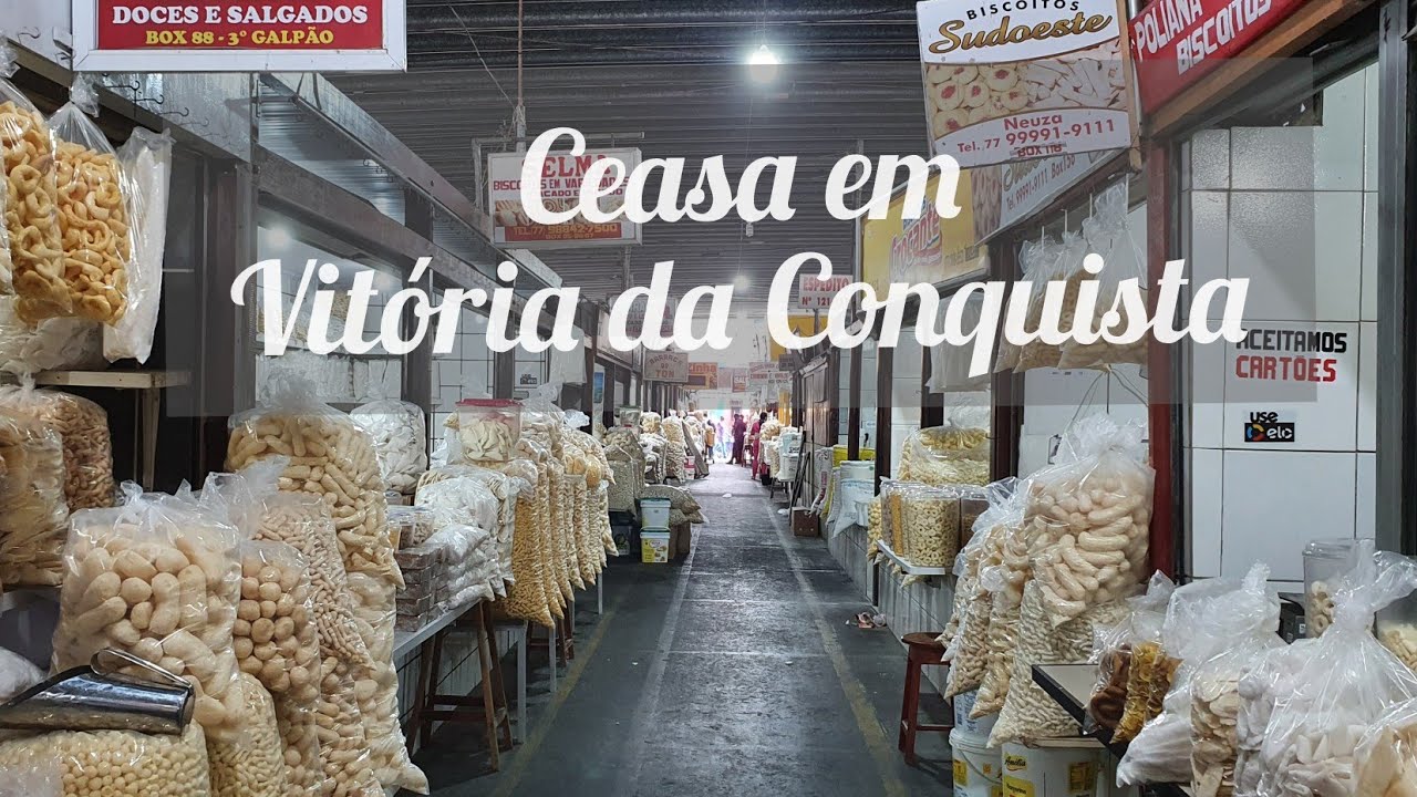 Ceasa em Vitória da Conquista, BA! #dicadepasseio