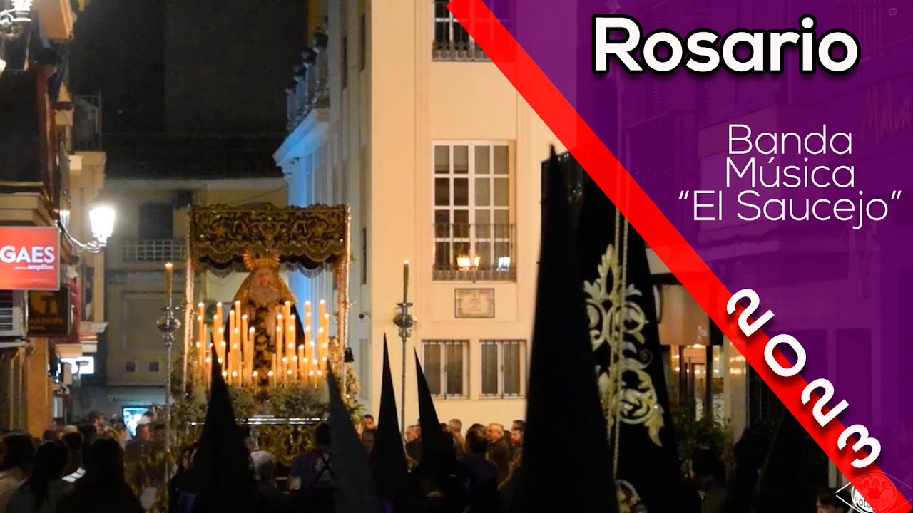 📿🟣ROSARIO | Semana Santa de Cabra 2023 | Lunes Santo | Banda Saucejo