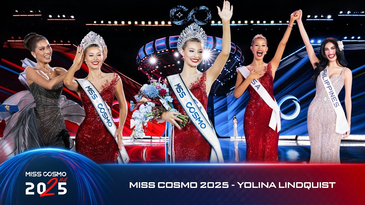 THE CROWNING MOMENT | MISS COSMO 2025 – YOLINA LINDQUIST