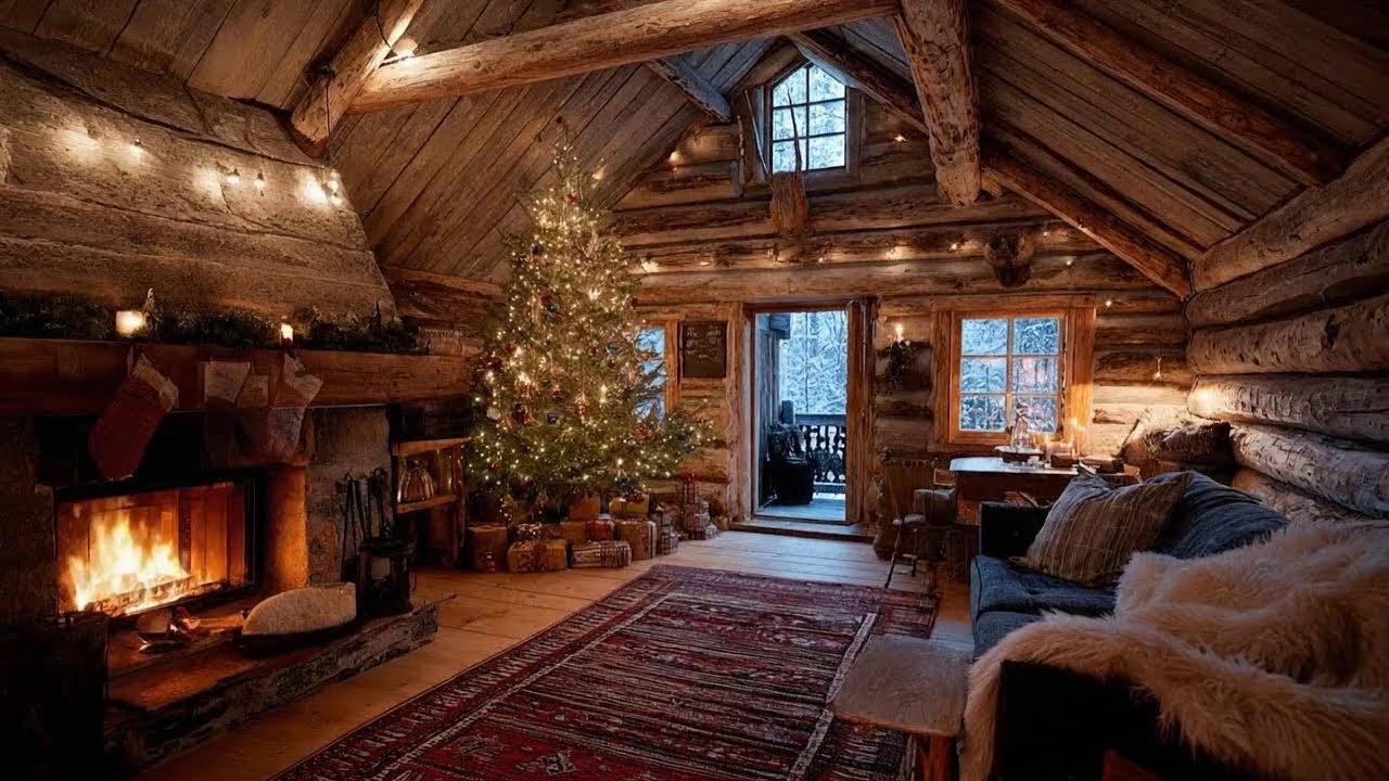Deep Sleep Cabin Jazz: Melodies to Enjoy Stillness & Relieve Stress 🕯️