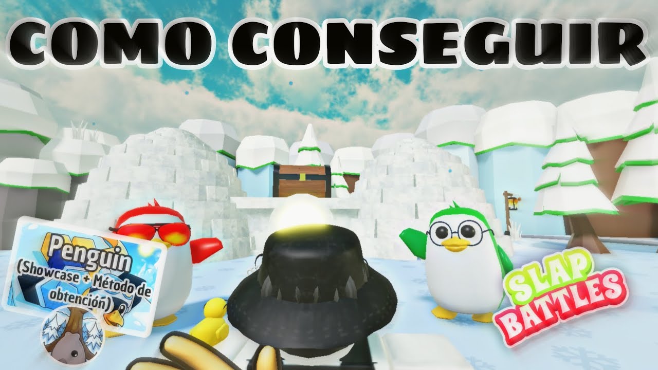 Como Conseguir el Guante Penguin (Showcase + M&eacute;todo de Obtenci&oacute;n) | Slap Battles | Roblox