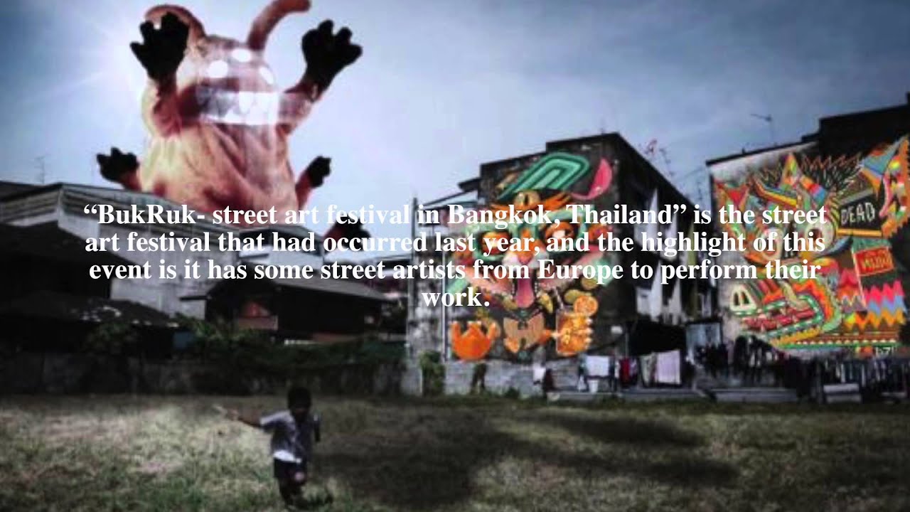 Rise of street art in Bangkok,Thailand