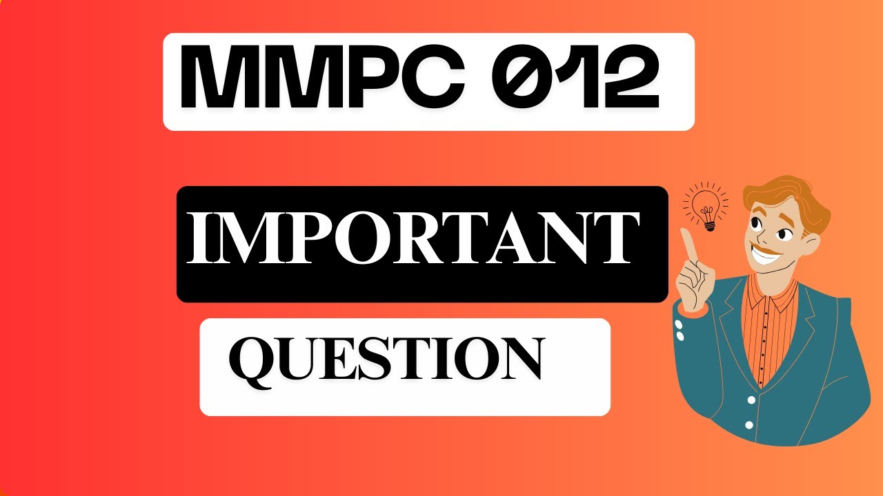 MMPC 012 Important Question | Differentiate Between Purpose and Mission | IGNOU MBA