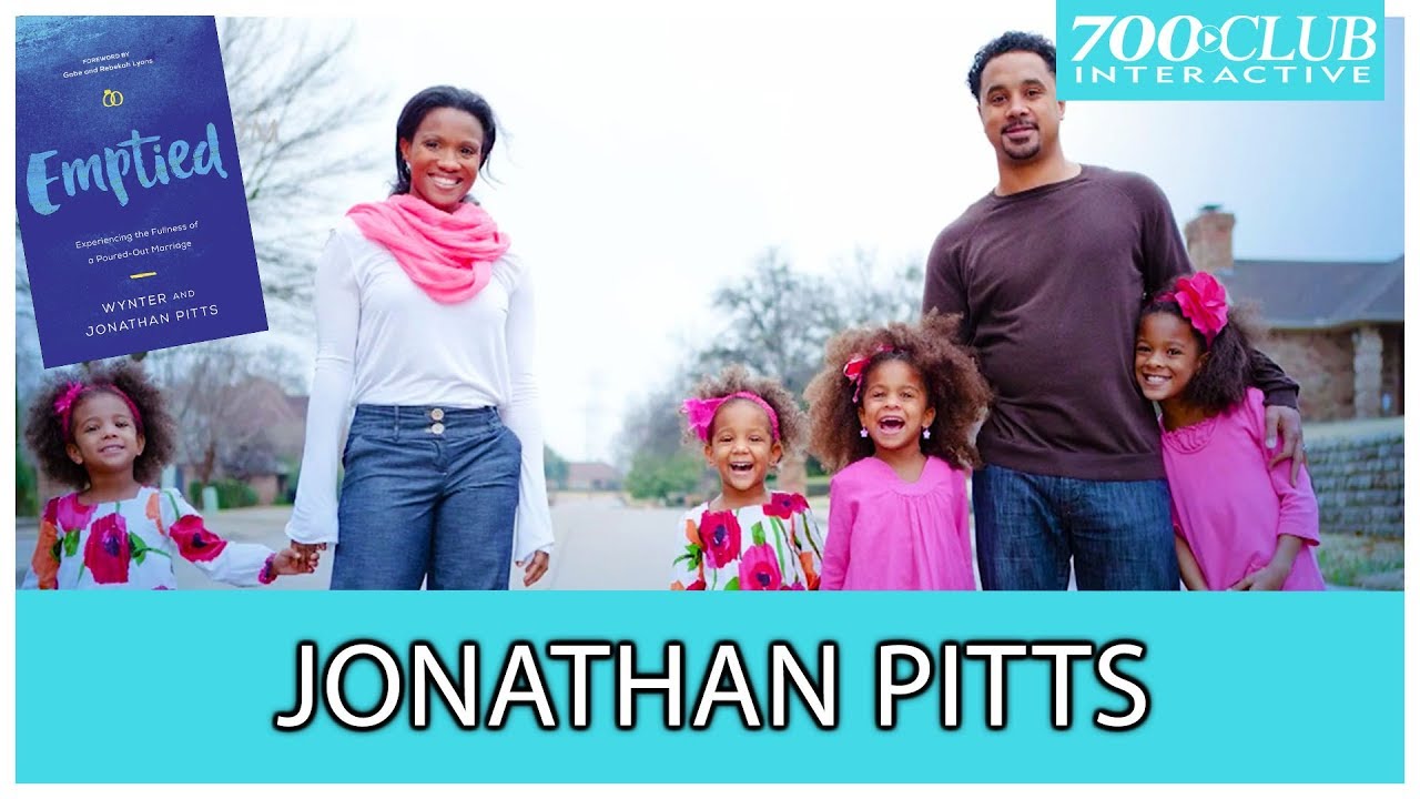 Jonathan Pitts: Father of Four Adjusts to Life as Widower | 700 Club Interactive