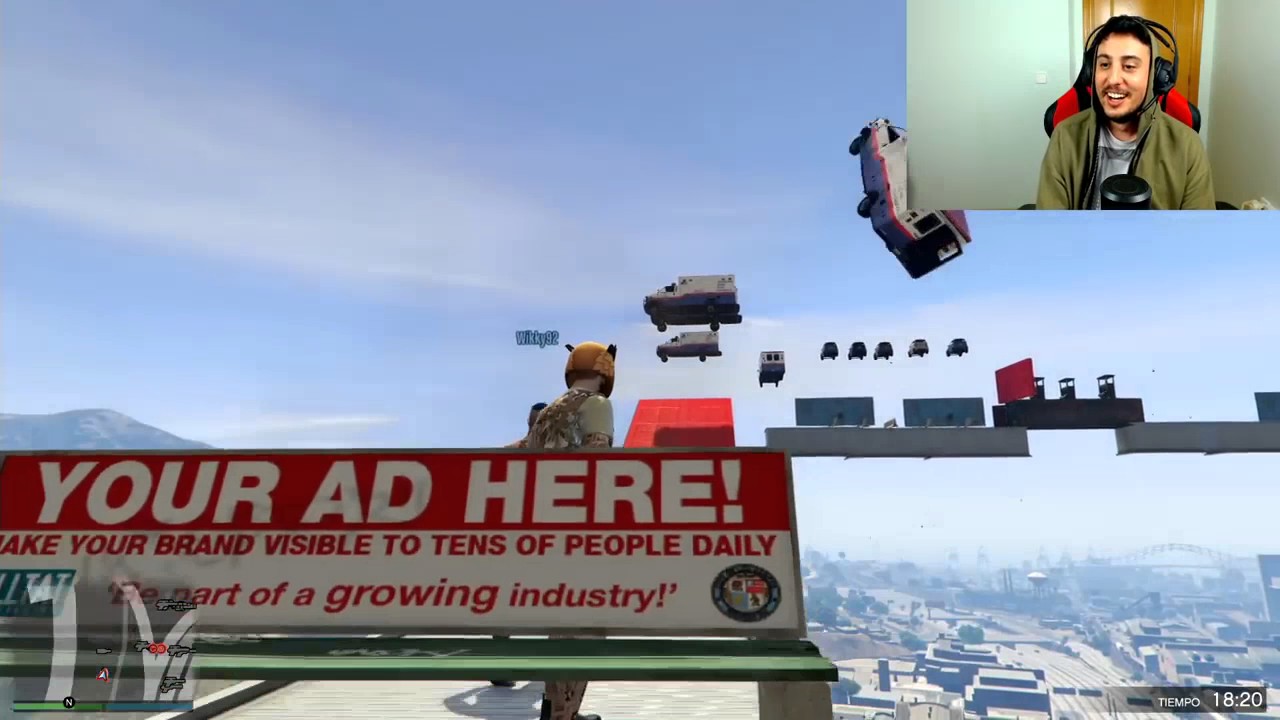 Mejores momentos Death Run xFarganx, MrWikki, Galgo96ESP Y HeRnyBreak | GTA V | JULIO | #1