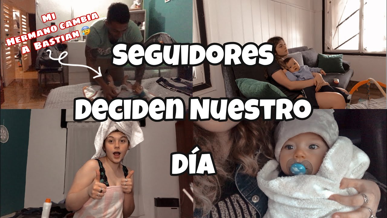 MIS SEGUIDORES DECIDEN NUESTRO DÍA 😲/ MAMÁ A LOS 17