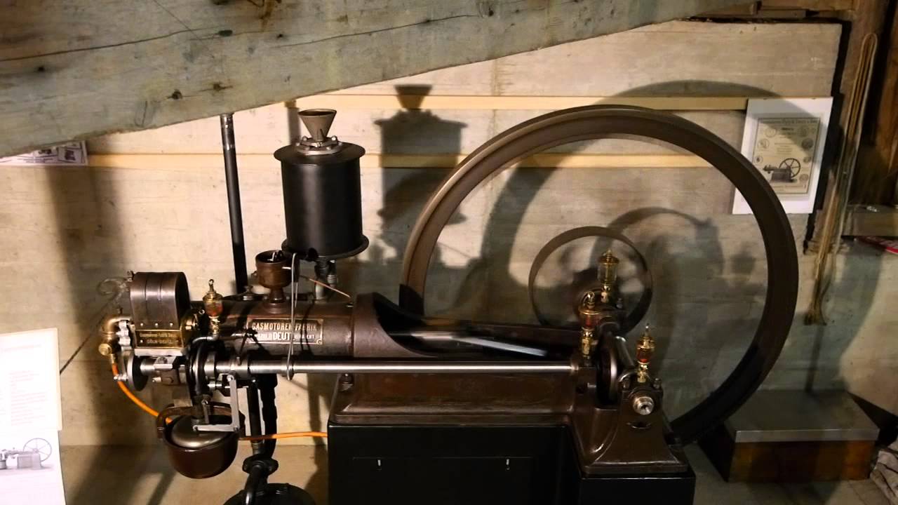 Deutz,A,Gasmotor,Station&auml;rmotor,stationary engine,Kreuzkopf