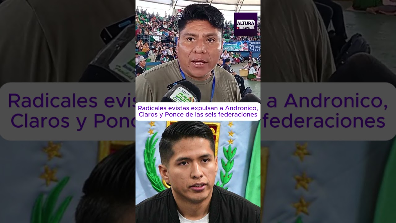 Evistas expulsan a Rodr&iacute;guez, Claros y Ponce