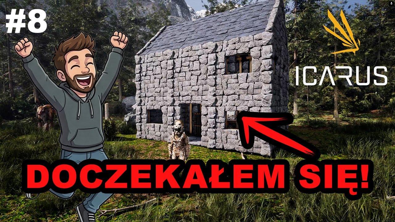 Icarus #8 | Po co drzwi... Wystarczy KOŃ | Gameplay po polsku