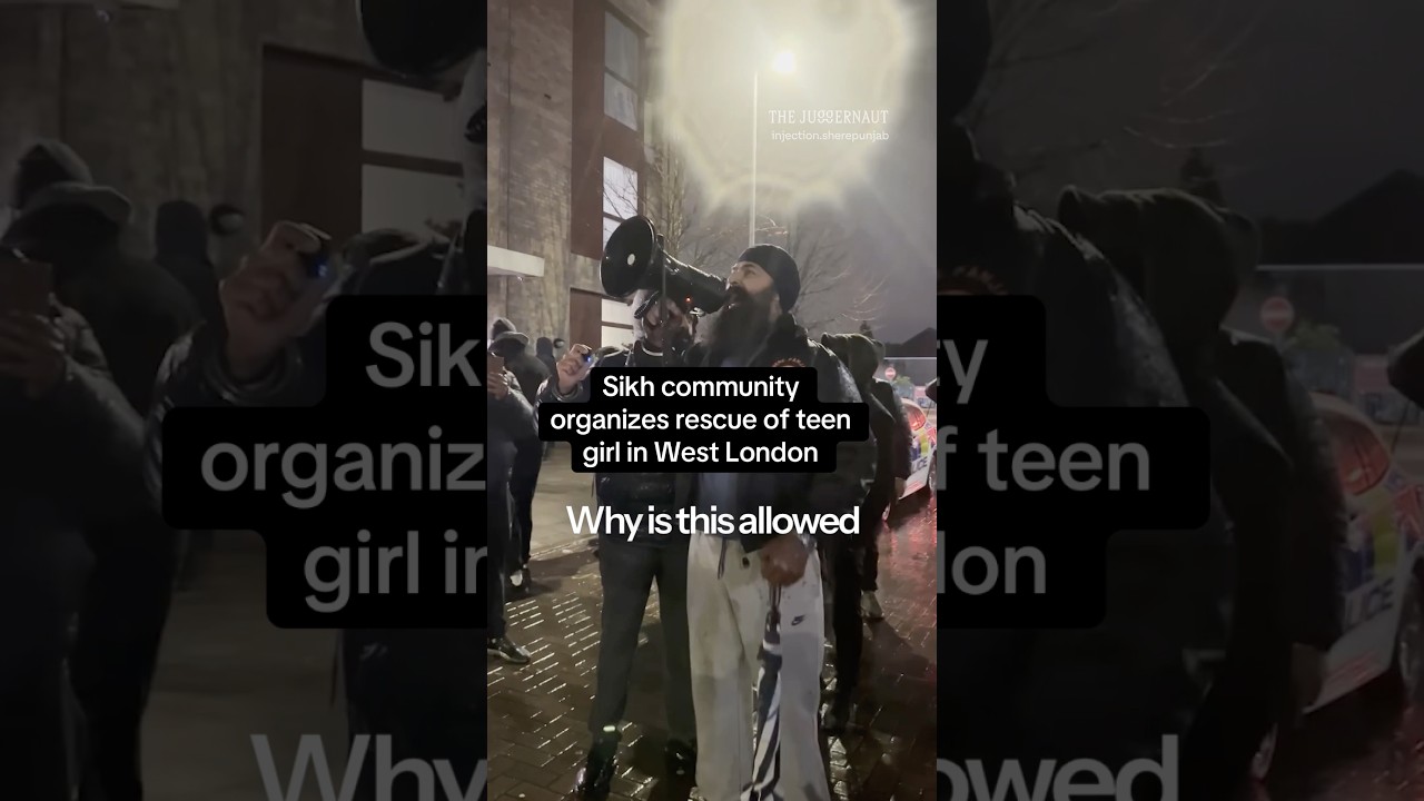 Sikh community organizes rescue of teen girl in West London #news