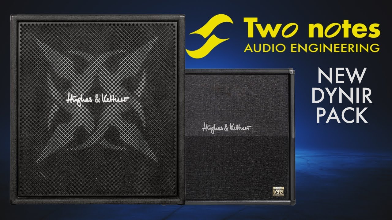 TWO NOTES AUDIO DYNIR Hughes & Kettner® Inspired cab pack,(NO TALKING INCLUDES CAPTOR X SETTINGS)