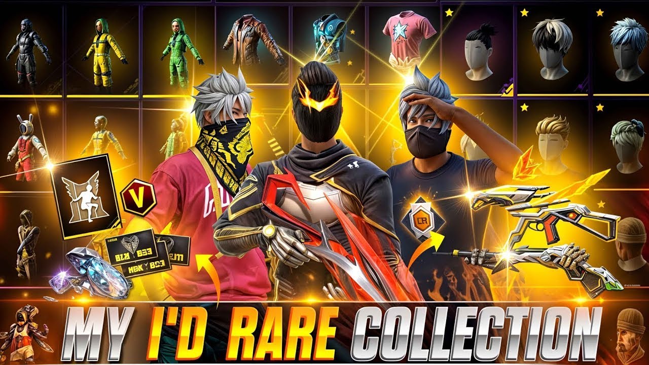 Finally My 81 Level I'd Collection Revealed || AII RARE ITEMS 🥵😎 