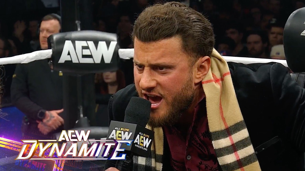 Подписание контракта между MJF и Кенни Омегой завершилось ХАОСОМ! | AEW Dynamite | 01.04.2026