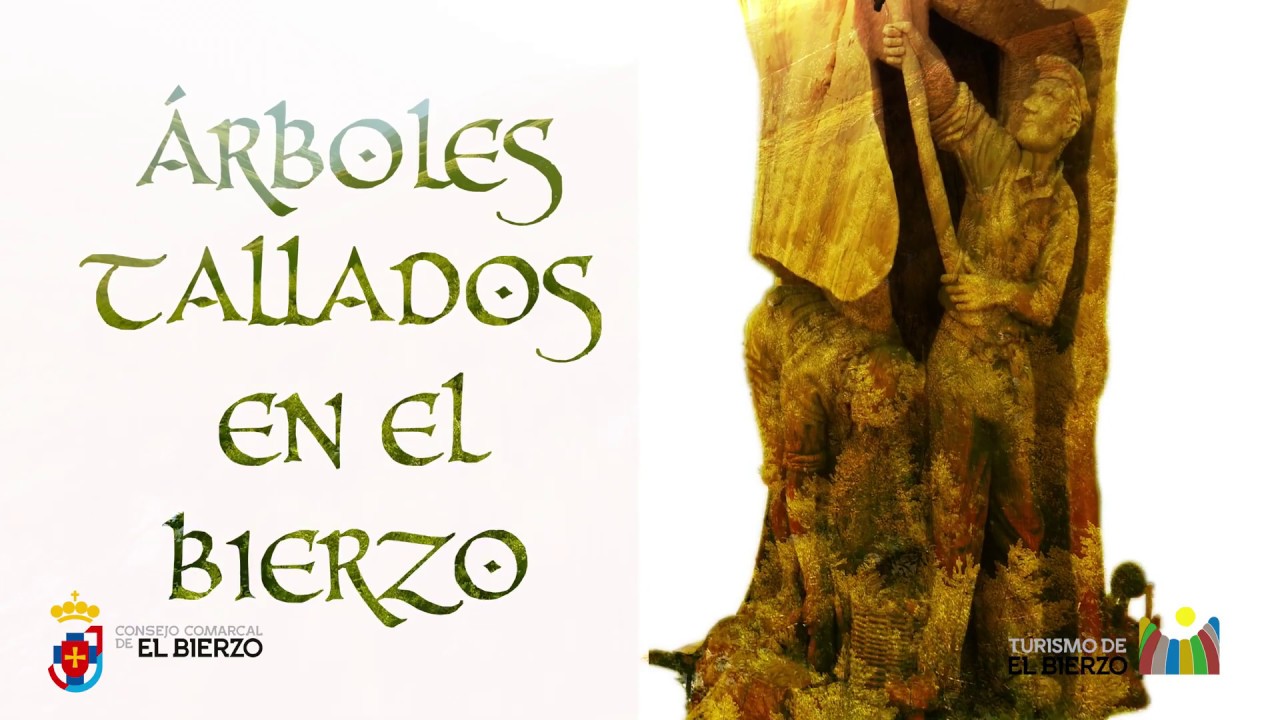 Árboles tallados en El Bierzo