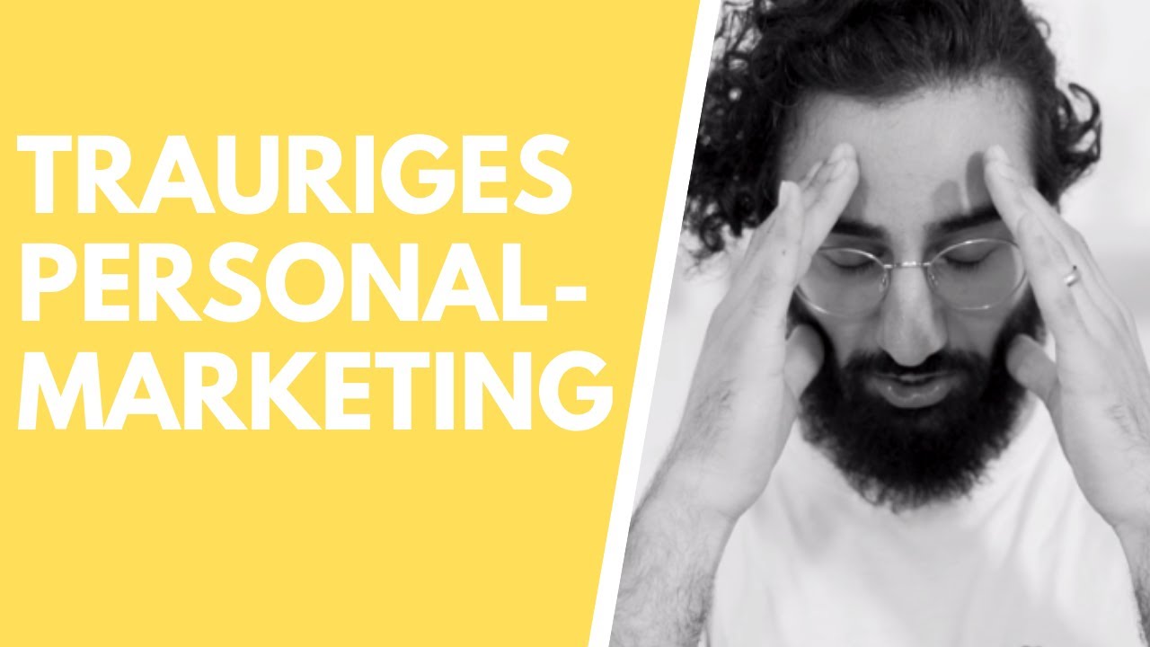 Trauriges Personalmarketing / Employer Branding