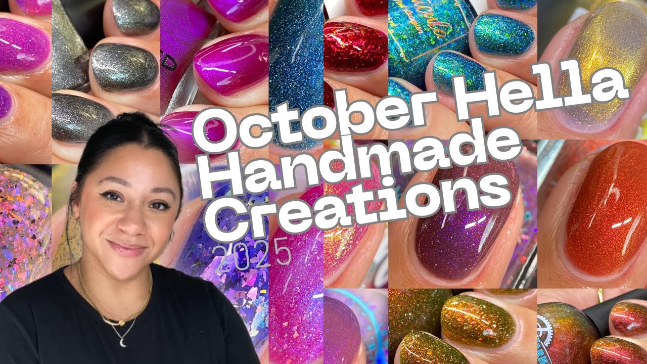 🎄🦃 Hella Handmade Creations & Holiday Shop! | Октябрь 2025 | Живые образцы