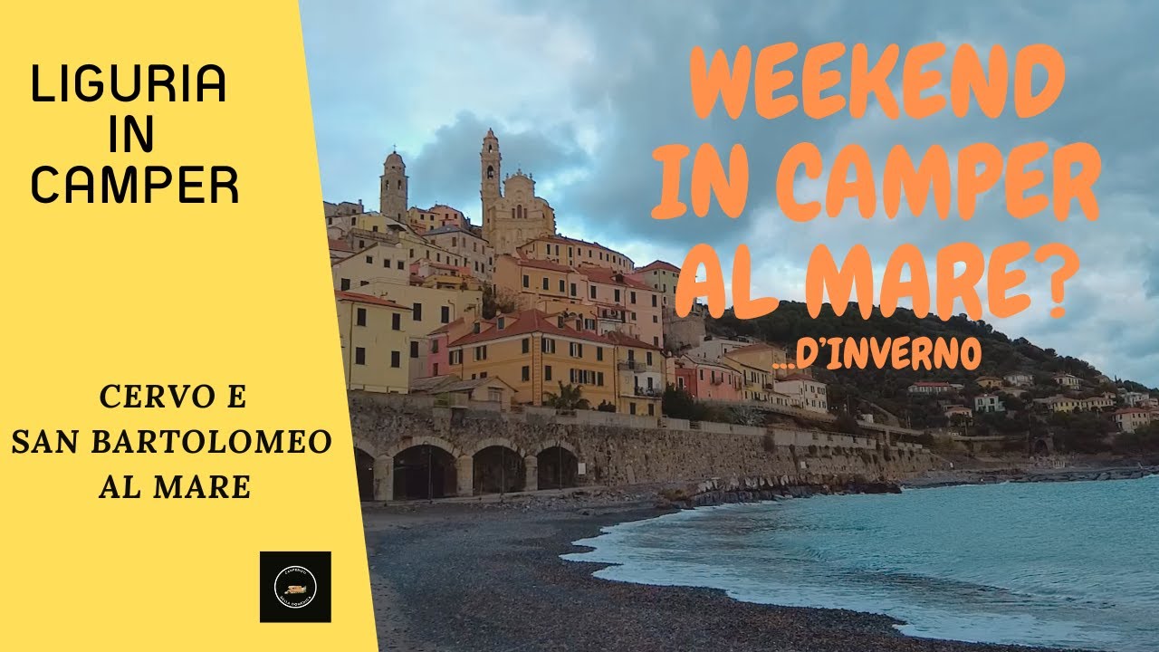 Parcheggio camper vicino al mare! Tra Cervo e San Bartolomeo al Mare. Liguria.