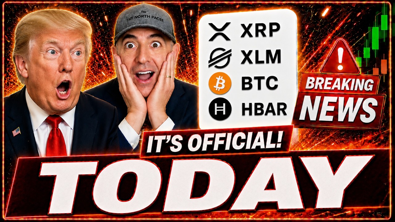 It Just Happened! (99.99%) If You Own 1 XRP, XLM, BTC Or HBAR - YOU WON'T BELIEVE THIS!!!