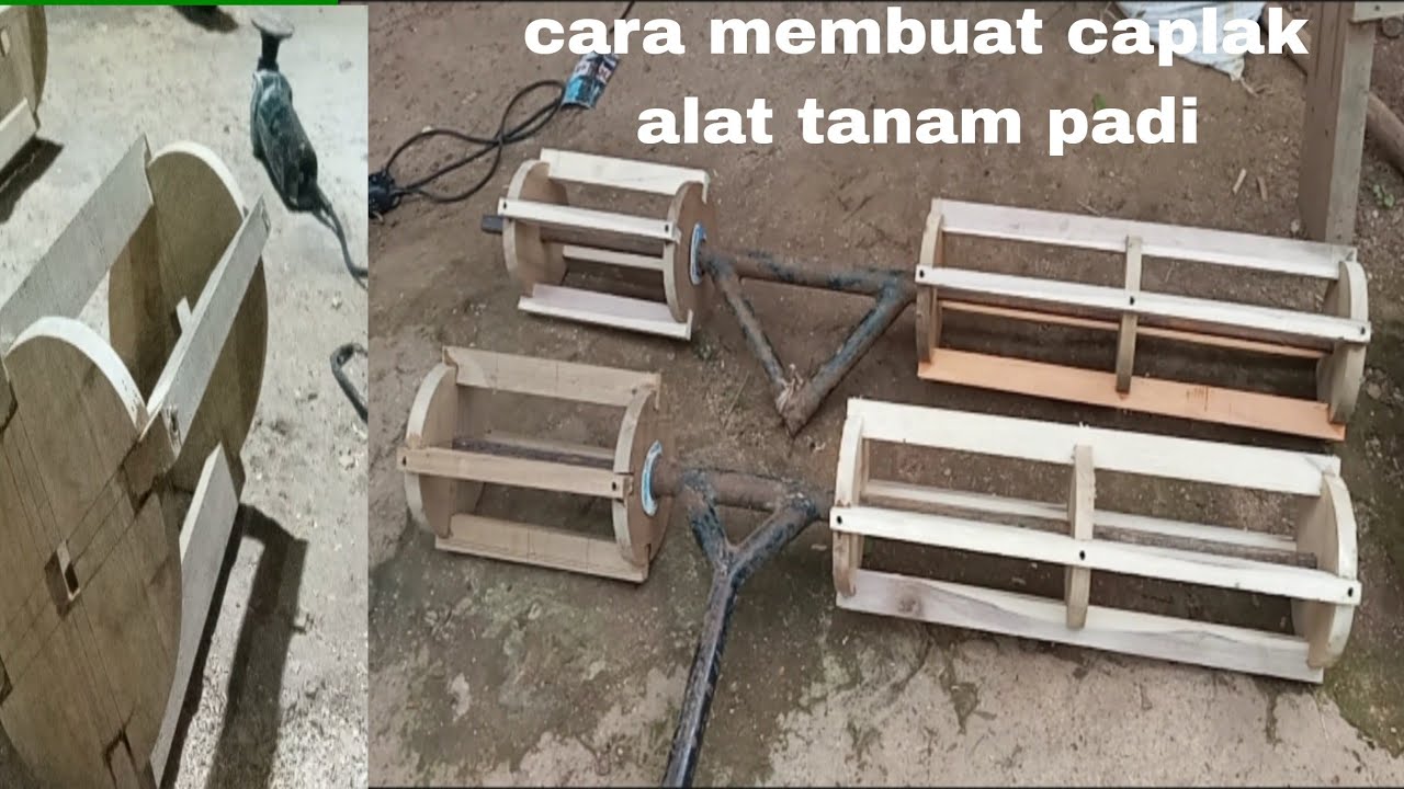 cara membuat caplak alat tanam padi #caplak #tanampadi #petani