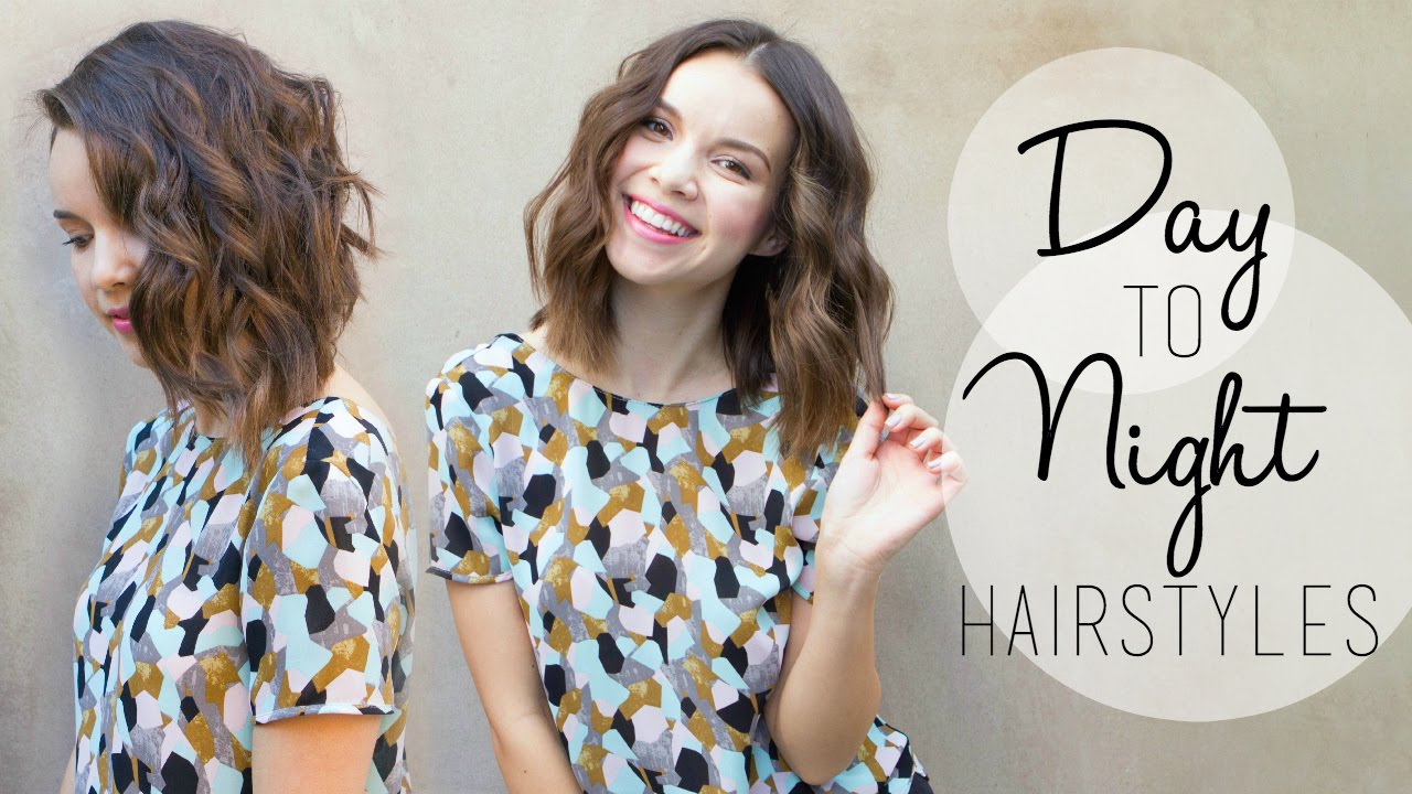 Long Lasting Curls + Day to Night Hairstyles!