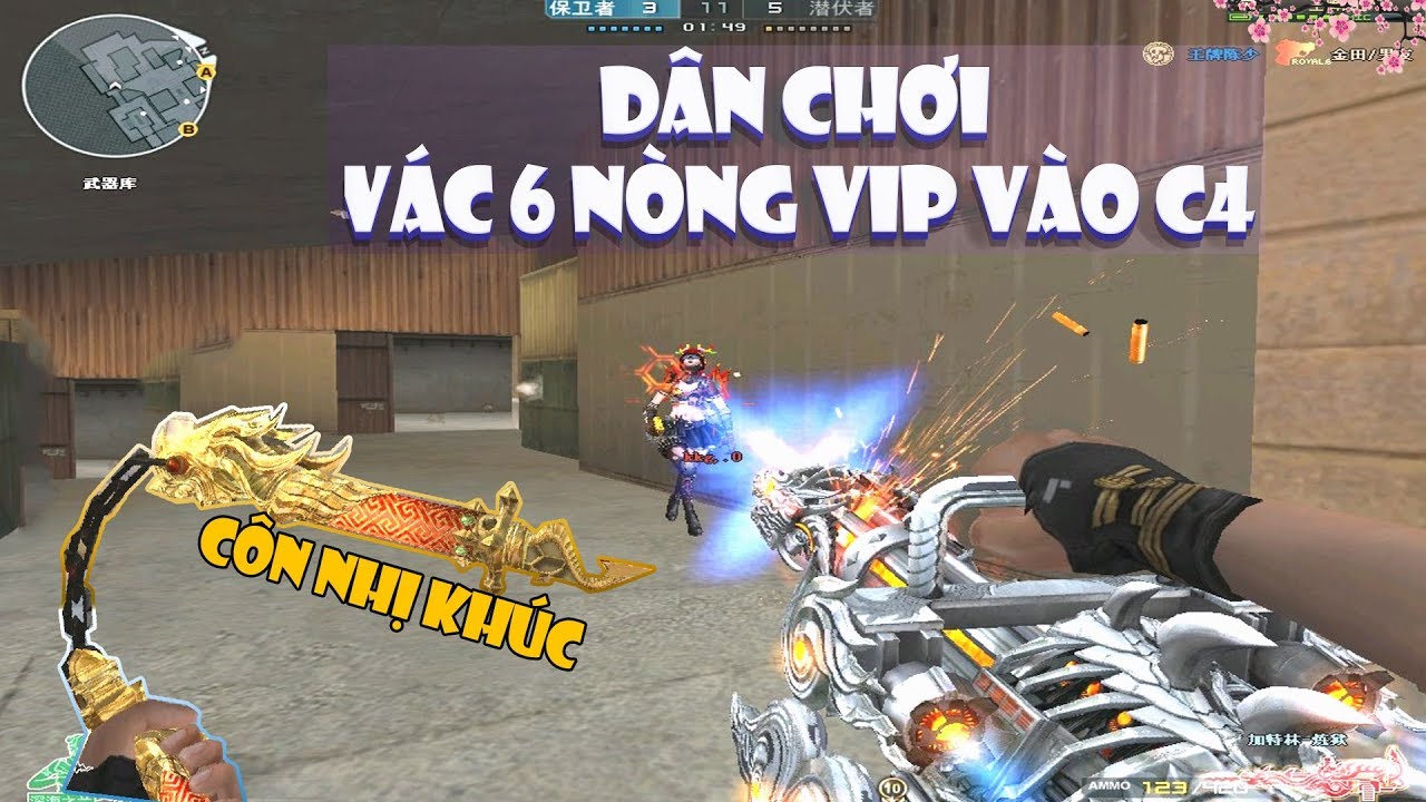 ► Bình Luận CFQQ - 6 nòng VIP CF - Dân chơi là đây chứ đâu  ✔ Tú Lê
