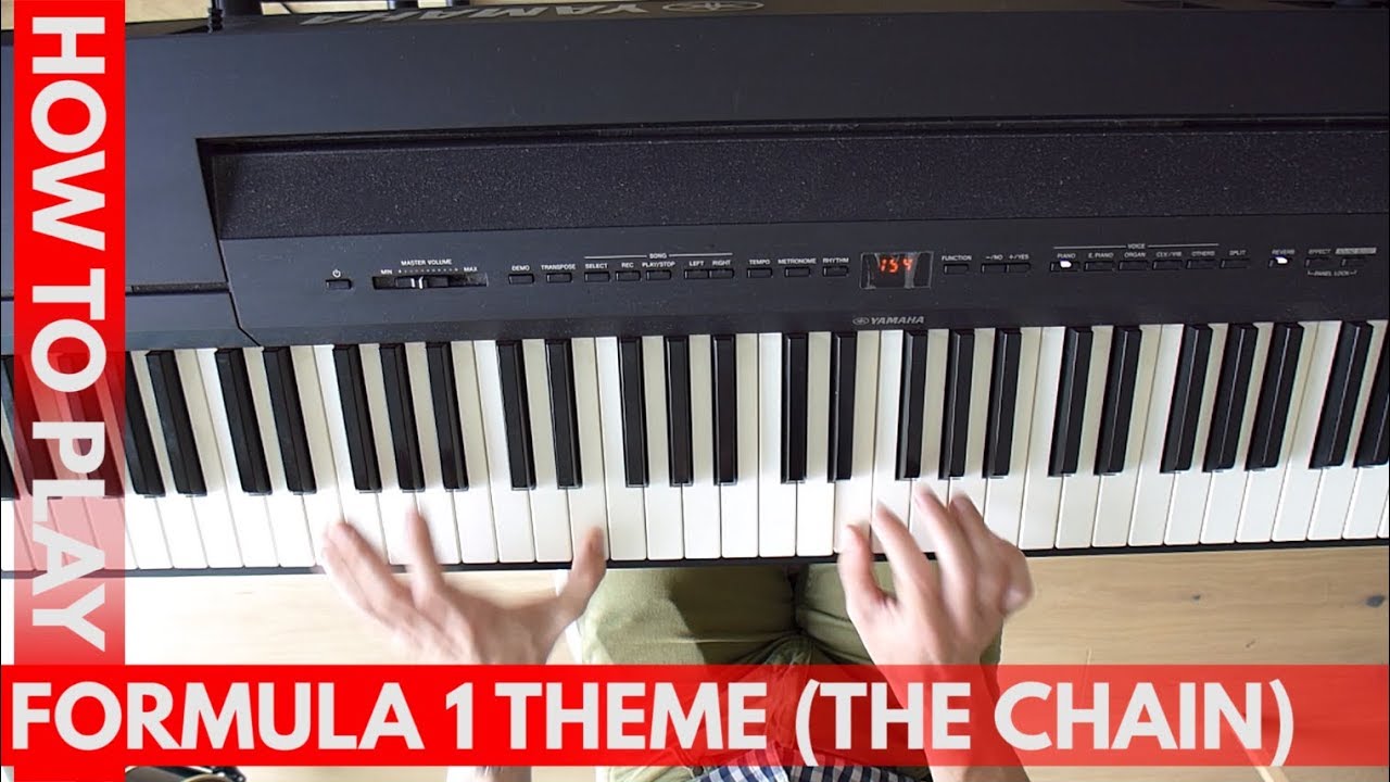 How To Play The BBC Formula One Theme (Outro of 
