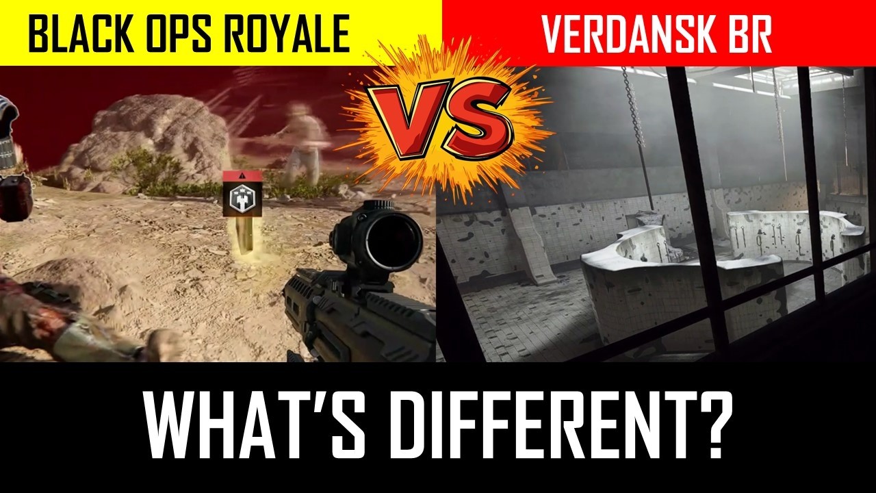Black Ops Royale (Blackout) vs Standard Warzone | What's Different?
